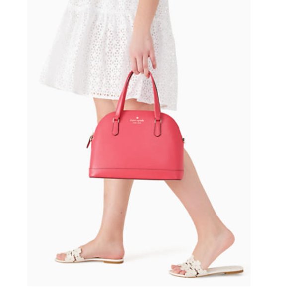 ❌️SOLD❌️ Kate Spade Sadie Dome Satchel - Bikini Pink - Picture 2 of 16